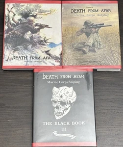 Death From Afar Marine Corps Sniping Volumes I, II & III Chandler Set - Picture 1 of 19