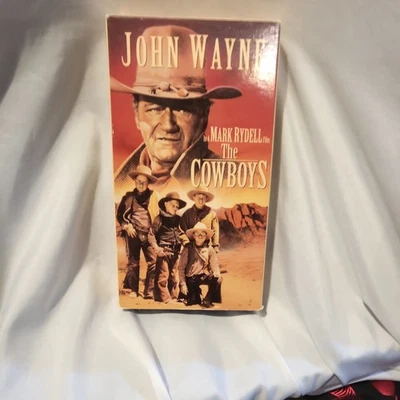 The Cowboys (VHS) John Wayne used Good Condition - Image 1 of 2