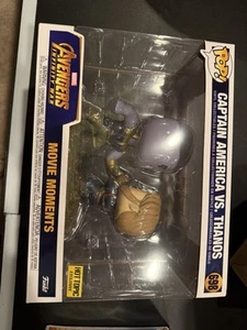 Funko Pop! Moments: Marvel - Captain America vs Thanos - Hot Topic (HT)... - Picture 1 of 1