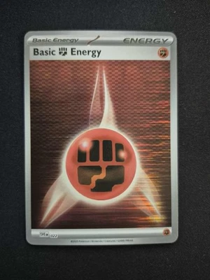 Basic Fighting Energy 022 NM - Reverse Holo - S&V Black Bolt - Image 1 of 2