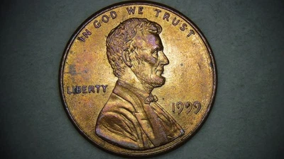 1999  Lincoln Memorial - Die Chip - Image 1 of 4