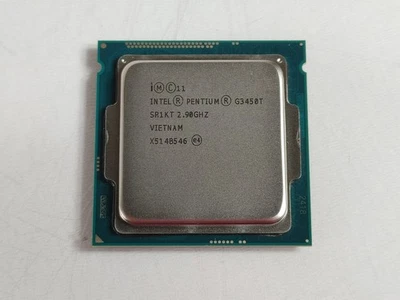 Lot of 2 Intel Pentium G3450T 2.90 GHz LGA 1150 Desktop CPU Processor SR1KT - Image 1 of 4