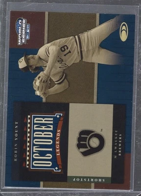 Donruss World Series 2004 October Legends/500 Robin Yount #OL-16 HOF Foto 1 de 2