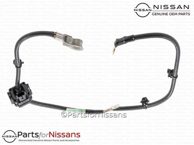 Genuine Nissan Altima Maxima 3.5 Negative Battery Cable - NEW OEM - Image 1 of 4