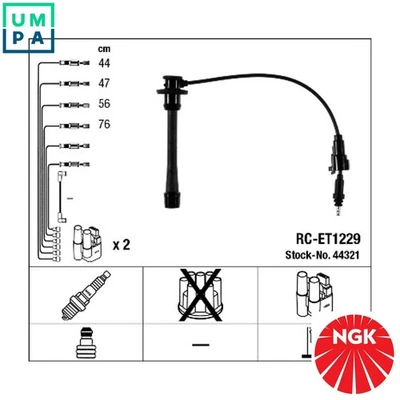 IGNITION CABLE KIT 44321 FOR TOYOTA HILUX/MIGHTY/TIGER/VI/Pickup TACOMA HIACE - Image 1 of 4