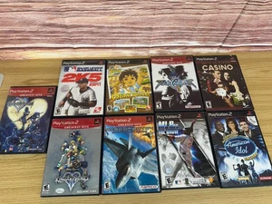9 Game Lot PlayStation 2 PS2 Video Game Lot - All Have Cases And Manuals - Photo 1/5