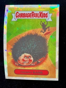 Garbage Pail Kids Chrome Series 1 Thorny BARB Atomic Refractor Topps #L3b Rare - Picture 1 of 3
