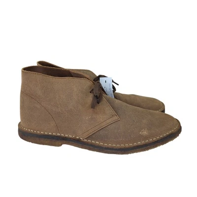 J.Crew MacAlister Botas Cuero AQ227 Marrón Chukka Para Hombre Talla 10 Tobillo Con Cordones Foto 1 de 4