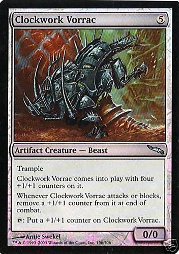 MTG - Mirrodin - Clockwork Vorrac - Foil - NM - Image 1 of 1