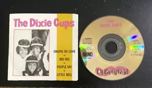 THE DIXIE CUPS Lil Bit of Gold LIMITIERT 1988 MINI 3 ZOLL CD sgl GOLD DISC CD3 -A - Bild 1 von 2