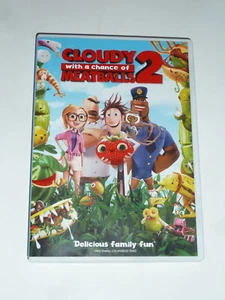 Cloudy With a Chance of Meatballs 2 DVD cartoon movie sequel cute food animals! - Imagen 1 de 4