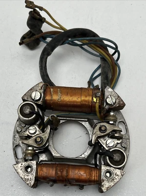 GENUINE BOSCH 1 217 032 201 STATOR ARMATURE PLATE VINTAGE TWIN CYL ENGINE - Image 1 of 4