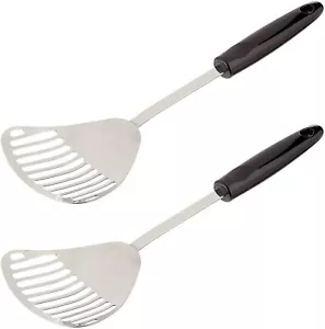 Chef Craft - Stainless Plated Steel Slotted Skimmer - 13 Inches - 2-Pack - Picture 1 of 1