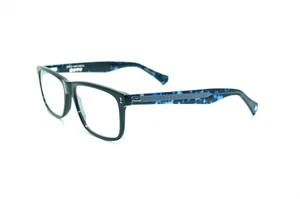 NUEVOS MARCOS DE GAFAS AUTÉNTICOS JOHN VARVATOS V417 NEGROS - Imagen 1 de 6