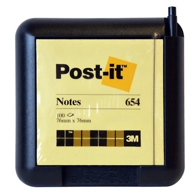 HR AUTOCOMFORT Post-It Notizblock Halterung Halter selbstklebend mit Post-it von RICHTER / HR