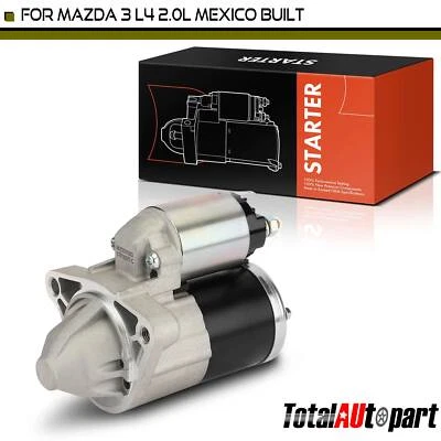 Nuevo motor de arranque para Mazda 3 2014 2015-2018 2,0 L construido en México 1,4 KW 12 V CW 10T Foto 1 de 4
