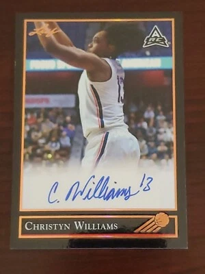 2021-22 LEAF MEMORIES CHRISTYN WILLIAMS ROOKIE/RC AUTO #BGCW1 - Image 1 of 4