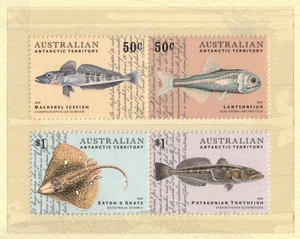 2006 Australia AAT Polar Fish Stamps SG 172/5 Set 4 MUH - Picture 1 of 3