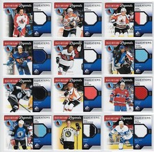 2021-22 SP Game-Used Hall of Fame HOF Legends Sweaters Jersey Pick From List !!