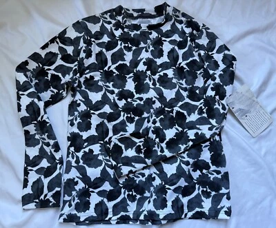 Nuevo con etiquetas Top forrado en árbol Obermeyer para niñas manga larga talla L capa base adolescente 75 WT Foto 1 de 4