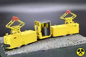 BBA EL30-T Fahrdraht Grubenlok DDR Wismut Uran Bergbau H0f 1:87 Bausatz 3D Druck - Picture 1 of 3