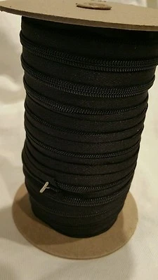 Invisible Zipper #3 Nylon Black By the Yard Home Decor Notion Pillow General Sew - Image 1 of 4