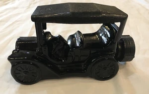 Botella jarra para después del afeitado negra vintage Avon Touring T Car - vacía - Imagen 1 de 3