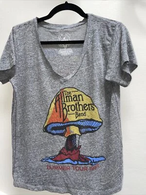 TRUNK LTD MUJER THE ALLMAN BROTHERS BANDA CUELLO EN V RARO nuevo Ture 1981�� Foto 1 de 4