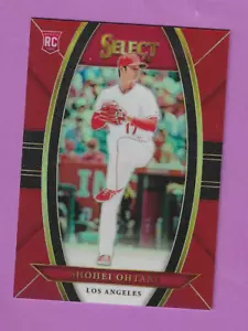 2018 Panini Chronicles Select Red #3 Shohei Ohtani - serial #27/99 - Picture 1 of 2