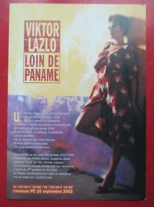 VIKTOR LAZLO - PLAN MEDIA / PRESS KIT "LOIN DE PANAME" - Picture 1 of 2