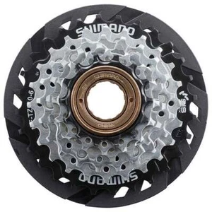 SHIMANO Tourney MF-TZ510 Silver/Black Freewheels 6/7-Speed - Picture 1 of 4