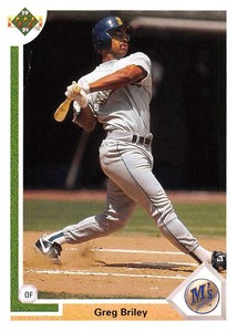 1991 Upper Deck #479 Greg Briley Mariners