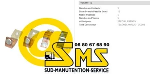 TELEMECANIQUE Juego De Contacto Unipolar Para Interruptor Potencia CC3 HB - Bild 1 von 1