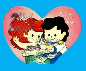 Fisher Price Little People Reproduction ARIEL'S CASTLE Stickers Decals Mermaid - Picture 1 of 1