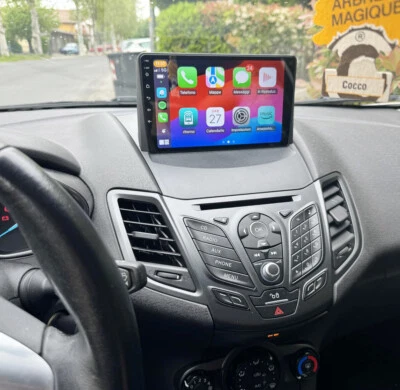 Für Ford Fiesta MK6 2009-2014 Android 14 Autoradio Carplay GPS Navi RDS WIFI 64G - Bild 1 von 4
