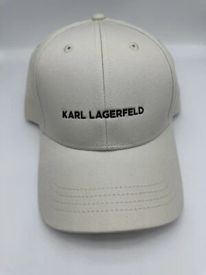 Gorra de béisbol ajustable unisex Karl Lagerfeld talla única, logotipo icónico, ajuste elegante Foto 1 de 4