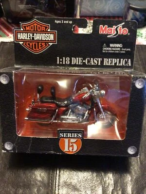 Maisto Harley Davidson Series 15 2001 FLHRSEI CVO Custom 1:18 New In Box - Image 1 of 4