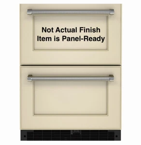 KitchenAid 24" Panel-Ready Undercounter Double-Drawer Refrigerator - KUDR204KPA - Picture 1 of 4