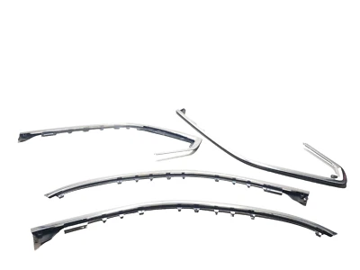 Cinturón de ventana de puerta Chevrolet Equinox 10-15 moldura cromada 4 piezas OEM Foto 1 de 4