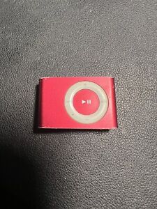 Apple iPod shuffle 2nd Generation Red 1GB (?) DISCOUNTED BROKEN FREE SHIPPING 
