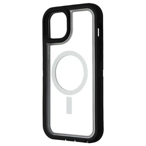 OtterBox Defender Pro XT Case for MagSafe for iPhone 14 Plus - Black Crystal - Picture 1 of 3