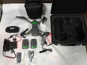 DJI Mavic Pro Drone with Remote Controller Soft Case Battery Charger - Picture 1 of 24