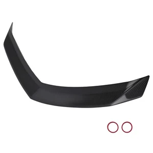 Carbon Style Trunk Wing for Cadillac ATS Sedan 2013-2018 Painted Black ABS - Picture 1 of 12