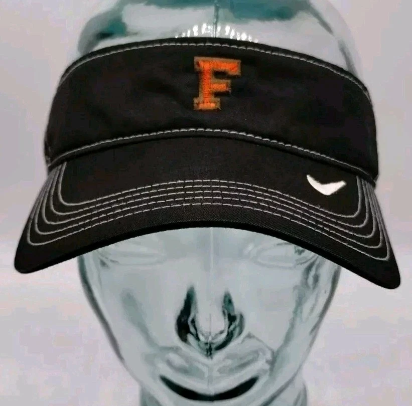 Nike FootJoy Golf Visera Sombrero Dri-Fit Negro con Rojo Bordado F Gorra Ajustable Foto 1 de 4