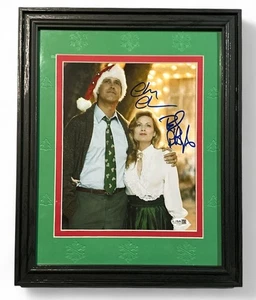 Chevy Chase & Beverly D'Angelo Signed Framed 8x10 Xmas Vacation Photo (JSA) - Picture 1 of 7