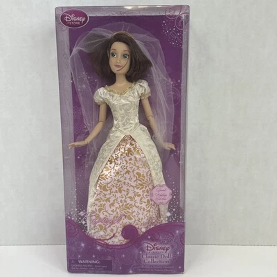 Muñeca Disney Store Princesa Enredada Rapunzel Edición Especial Boda 12" Nueva en Caja T1 Foto 1 de 4