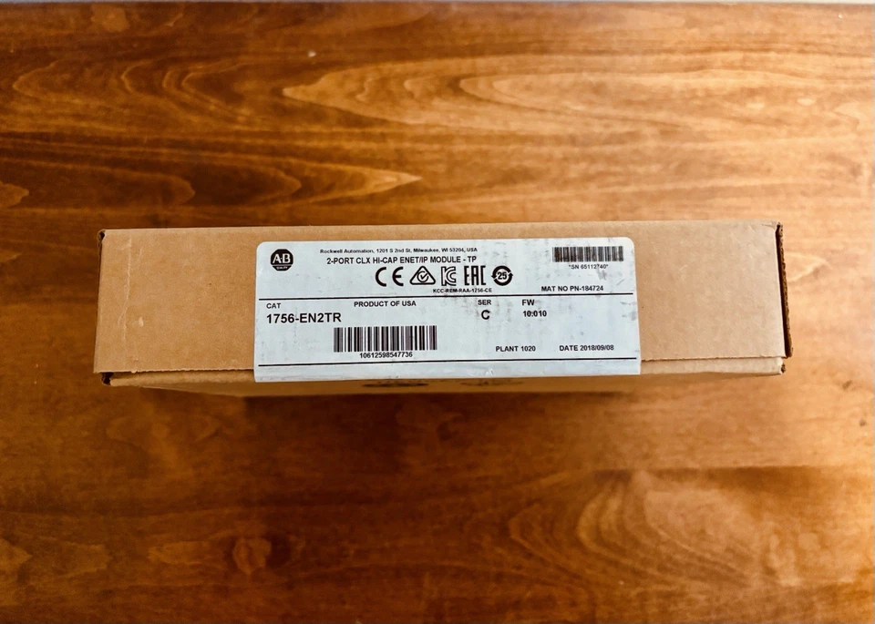 Módulo Ethernet Allen-Bradley 1756-EN2TR (Nuevo Precintado) Foto 1 de 1