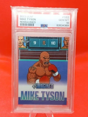2023 Leaf Reimagined Mike Tyson Sp Psa 10 - Image 1 of 2