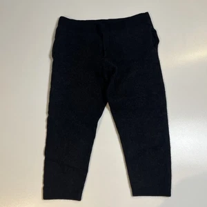 Rag & Bone 100% Cashmere Crop Pants Sz XL (37x26) Drawstring Inside Soft & Warm - Picture 1 of 7