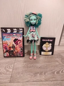 Monster High Frights Camera Action Honey Swamp Doll & Accessories And DVD - Picture 1 of 4